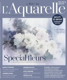 Découvrez le hors-série L’Art de l’Aquarelle – Spécial fleurs : 27 regards d’artistes et 22 démonstrations pas à pas pour enrichir votre pratique. - Achat magazine sur Divertistore.com