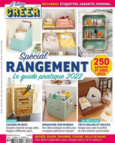Des idées originales pour ranger chaque pièce de la maison  grâce à ce nouveau numéro de J'Aime Créer de Diverti Editions