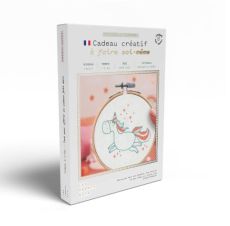 Kit Broderie décorative - Licorne