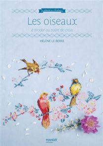 oiseaux broderie Hélène Le Berre point de croix