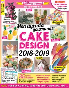Mon agenda gourmand - Cake Design 2018-2019