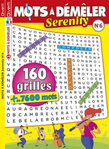 Mots à Démêler Serenity 06 - Plus de 7600 Mots - Magazine de Diverti Editions