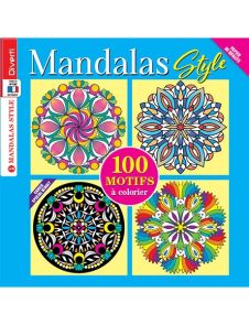 Mandalas Style n°13 - 100 motifs à colorier