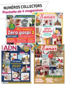 Collection 2020 complète - L'ATELIER des NANAS : 4 numéros collectors
