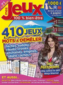 Mes Jeux Bien-Être 6 - 400 jeux - Mots à démêler, Fléchés, Sudoku, Croisés.... - Magazine de Diverti Editions