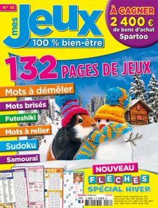 Jouez avec plus de 132 pages de jeux grâce à votre magazine Mes Jeux 100% Bien-Etre - Achat  Magazine sur Divertistore