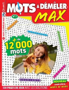 Mots à démêler MAX n°7 - Grand format -  Magazine de Diverti Editions