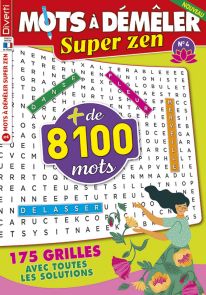 La revue Mots à Démêler Super Zen n°4 Diverti Editions achat magazines