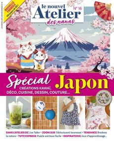 Découvrez le nouvel Atelier des Nanas spécial Japon ! Plongez dans l'artisanat nippon avec des tutoriels DIY inspirants : couture, broderie, cuisine et plus encore. Un voyage créatif et apaisant vous attend ! Achat magazine sur Divertistore