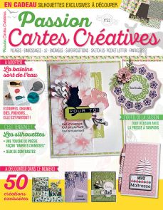 Baleine Chat Silhouettes Fleurs Cartes créatives 