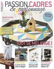 tutos encadrement et cartonnage