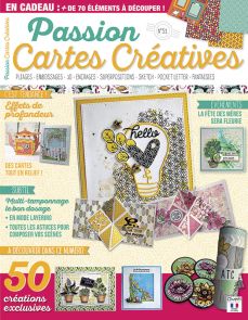 magazine Passion Cartes Créatives 50 numéro spécial - 148 pages de créations