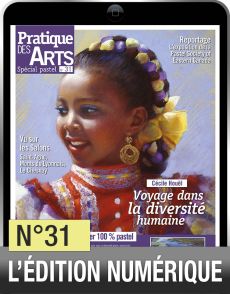 L'édition numérique du Cahier pastel n°31 de Pratique des Arts : Découvrez des pastellistes des Etats-Unis et du Canada, et pratiquez votre art avec 2 démos : réussissez la transparence de l'eau, et réalisez un portrait monochrome.