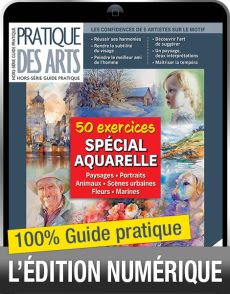 TELECHARGEMENT version numérique du Hors-série n°57 Pratique des Arts spécial aquarelle magazine