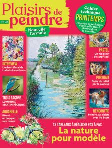 Plaisirs de Peindre n°78 - Vos tableaux à réaliser pas à pas