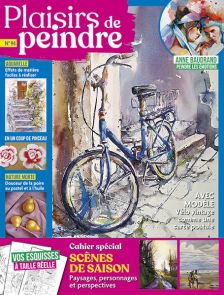 magazine Plaisirs de Peindre n°94 - Avec les esquisses à taille réelle diverti editions