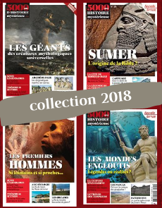 Collection 2018 - 5000 ans d'Histoire Mystérieuse - 4 numéros Collector - Diverti Editions