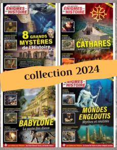 Découvrez les 4 numéros incontournables des Grandes Énigmes de l'Histoire 2024 : secrets, mystères et faits marquants réunis dans cette pochette. Achat magazines sur Divertistore