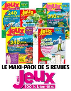 Le PACK MULTI-JEUX 2020 - 5 revues Diverti Editions