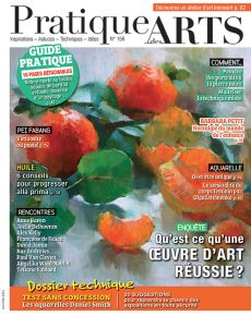 Le magazine Pratique des Arts n°156 - Inspirations et astuces de peintres Diverti editions