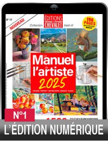 TÉLÉCHARGEMENT : Le manuel de l'artiste 2025  - Editions du Chevalet n°17