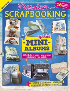 magazine passion Scrapbooking spécial MINI-ALBUMS - Hors-série n°20 Diverti editions