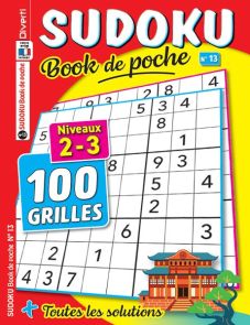 Sudoku Book de poche numéro 13 - Niveaux 2-3