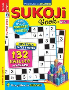 Sukoji Book n°10 - Niveaux facile et moyen 