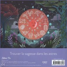 Boîte du puzzle “Trouver la sagesse dans les astres” de Tiphaine Viss, édition First — coffret rectangulaire bleu et orange contenant un puzzle de 500 pièces illustré sur le thème de l’astrologie et des constellations.