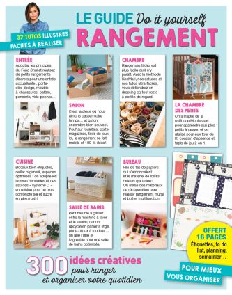 Le Guide DIY du RANGEMENT - 320 ides cratives pour organiser votre  quotidien