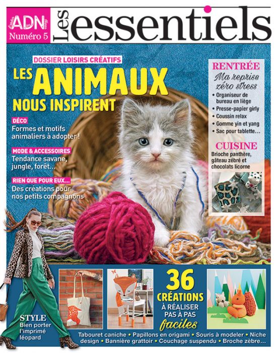 Loisirs Creatifs Special Animaux Adn Les Essentiels 5