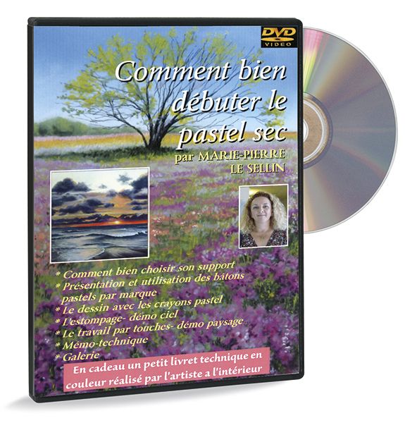 Comment Bien Débuter Le Pastel Sec Par Marie Pierre Le Sellin Dvd