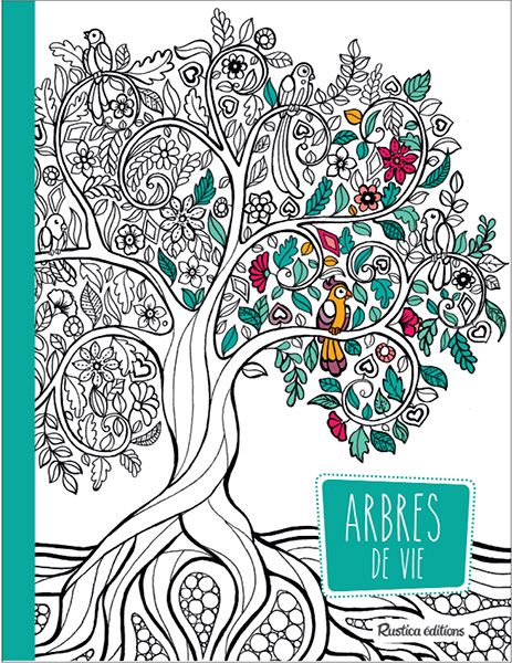 Oiseaux De Paradis Jardin Des Délices Arbres De Vie Coloriage Adulte