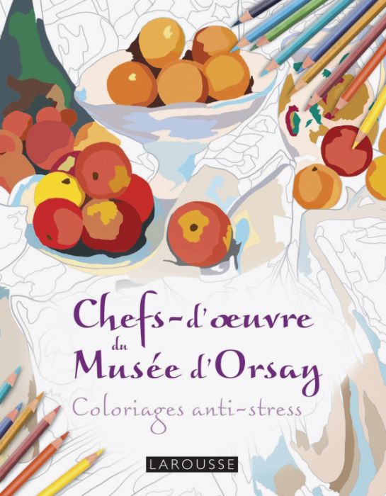Chefs-D'Oeuvre. 50 Marque-Pages à Colorier