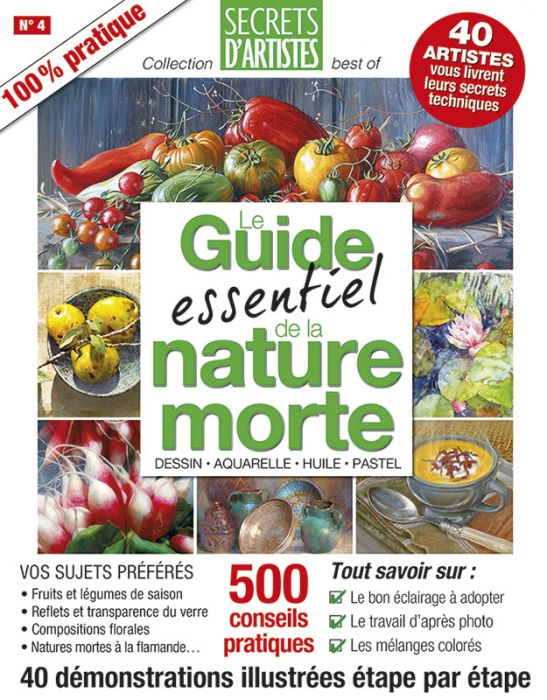 Le Guide Essentiel De La Nature Morte 40 Tutoriels à Peindre étape Par étape