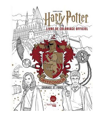 Harry Potter Gryffondor - livre de coloriage
